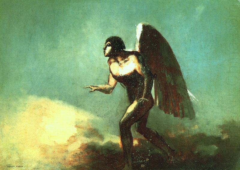 The Winged Man, Odilon Redon